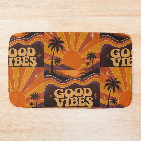 Item preview, Retro 70s Sunset Good Vibes designed and sold by Brazz Official.