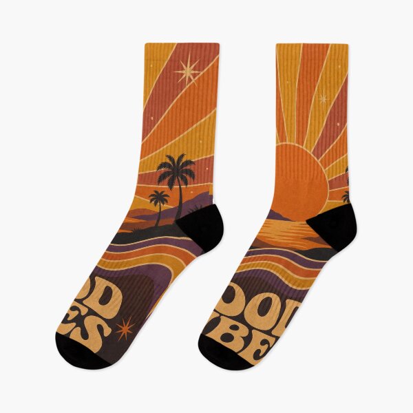 Item preview, Retro 70s Sunset Good Vibes designed and sold by Brazz Official.