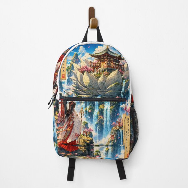 Item preview, The Temple of Flowers | Japanese Ukiyo-e Art designed and sold by Substance_life.