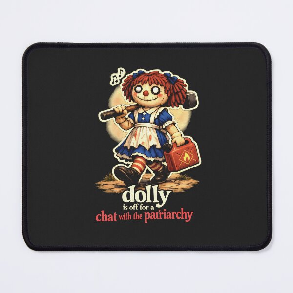 Item preview, Dolly Vs The Patriarchy designed and sold by Cathedral of Curiosity.