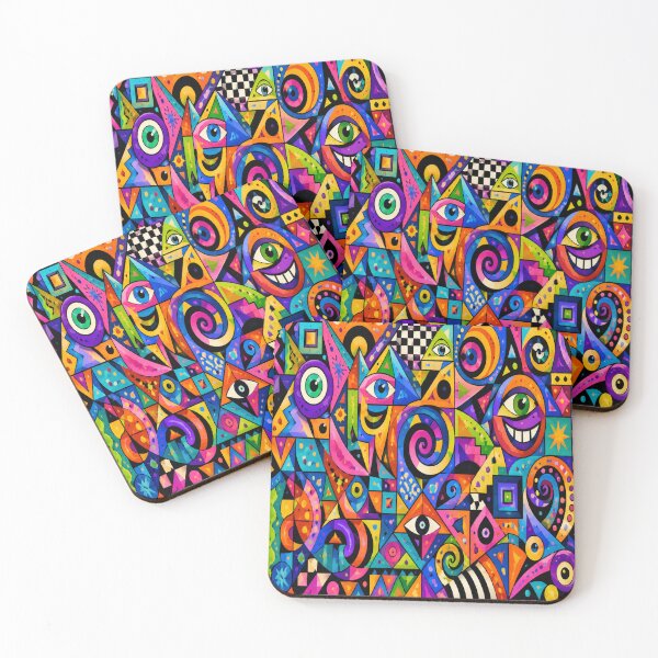 Item preview, Weird Eye Geometric Design designed and sold by DazzleKitty.
