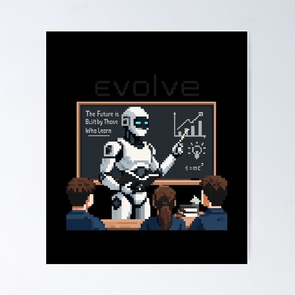 Item preview, Humanoid Robot Evolution T-Shirt | Future of AI & Human Innovation designed and sold by TEEJAMBOREE.