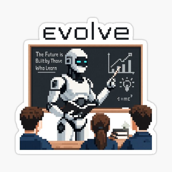Item preview, Humanoid Robot Evolution T-Shirt | Future of AI & Human Innovation designed and sold by TEEJAMBOREE.