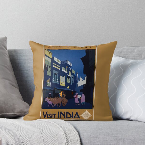 Item preview, Visit India Midnight Travel Advert designed and sold by Dimensionality.