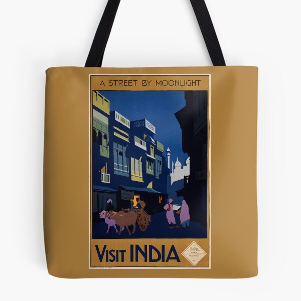 Item preview, Visit India Midnight Travel Advert designed and sold by Dimensionality.