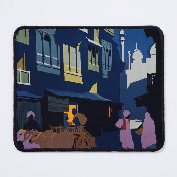 Item preview, Visit India Midnight Travel Advert designed and sold by Dimensionality.