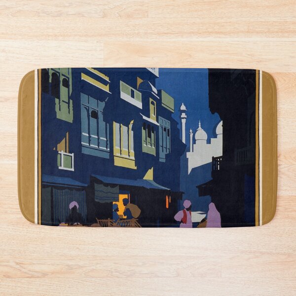 Item preview, Visit India Midnight Travel Advert designed and sold by Dimensionality.