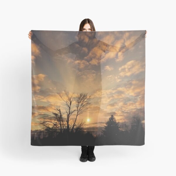 Item preview, Golden Serenity | Sunset Through the Trees Nature Photography designed and sold by EACS Photo.