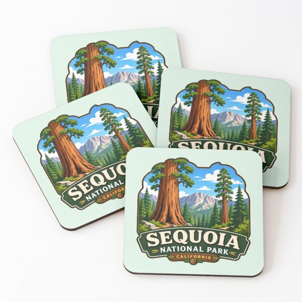 Item preview, Sequoia National Park, California - Giant Trees designed and sold by Myra365Art.