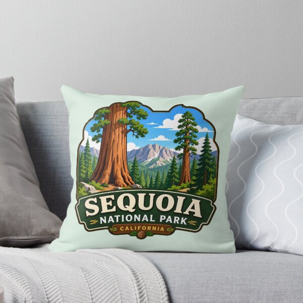 Item preview, Sequoia National Park, California - Giant Trees designed and sold by Myra365Art.