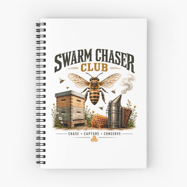 Item preview, Swarm Chaser Club Vintage Beekeeper T-Shirt | Beekeeping Bee Lover Gift Classic T-Shirt  designed and sold by podlook.