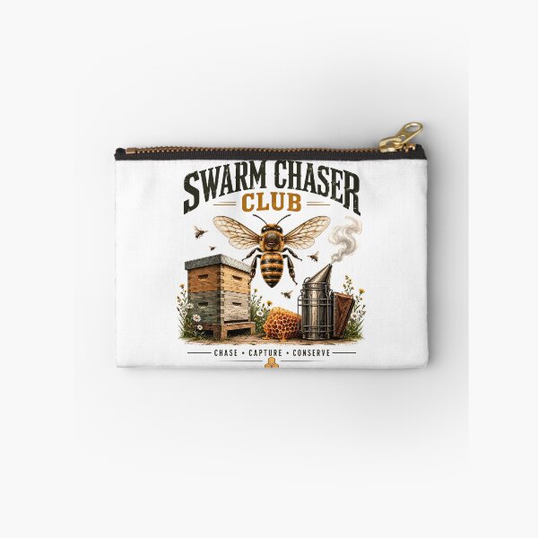 Item preview, Swarm Chaser Club Vintage Beekeeper T-Shirt | Beekeeping Bee Lover Gift Classic T-Shirt  designed and sold by podlook.