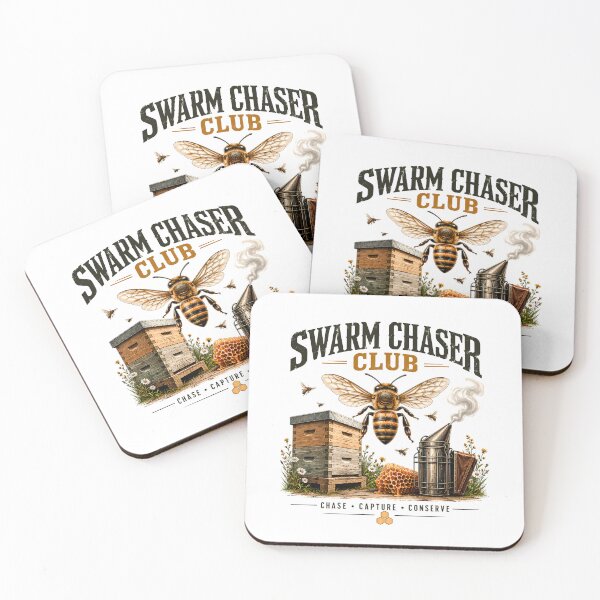 Item preview, Swarm Chaser Club Vintage Beekeeper T-Shirt | Beekeeping Bee Lover Gift Classic T-Shirt  designed and sold by podlook.