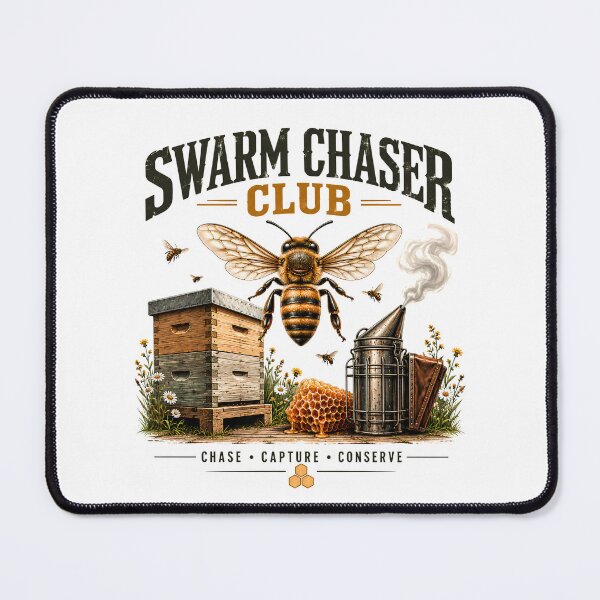 Item preview, Swarm Chaser Club Vintage Beekeeper T-Shirt | Beekeeping Bee Lover Gift Classic T-Shirt designed and sold by podlook.