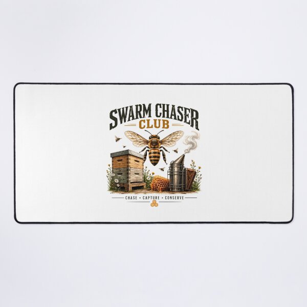 Item preview, Swarm Chaser Club Vintage Beekeeper T-Shirt | Beekeeping Bee Lover Gift Classic T-Shirt designed and sold by podlook.