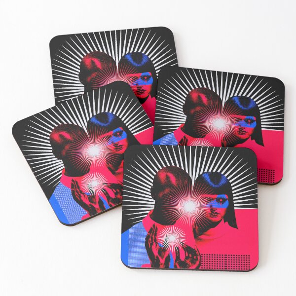 Item preview, Retro Futurist Women With Starbursts designed and sold by bubblegoth.