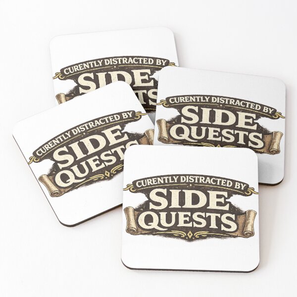Item preview, Currently Distracted by Side Quests designed and sold by Ignitor8.