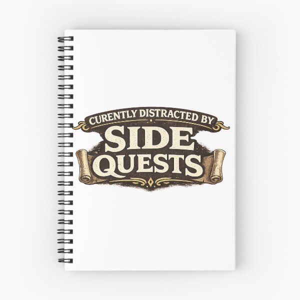 Item preview, Currently Distracted by Side Quests designed and sold by Ignitor8.