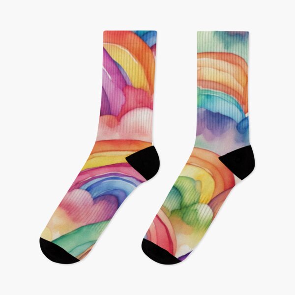 Item preview, Watercolor Rainbow Dreams designed and sold by Rekline.
