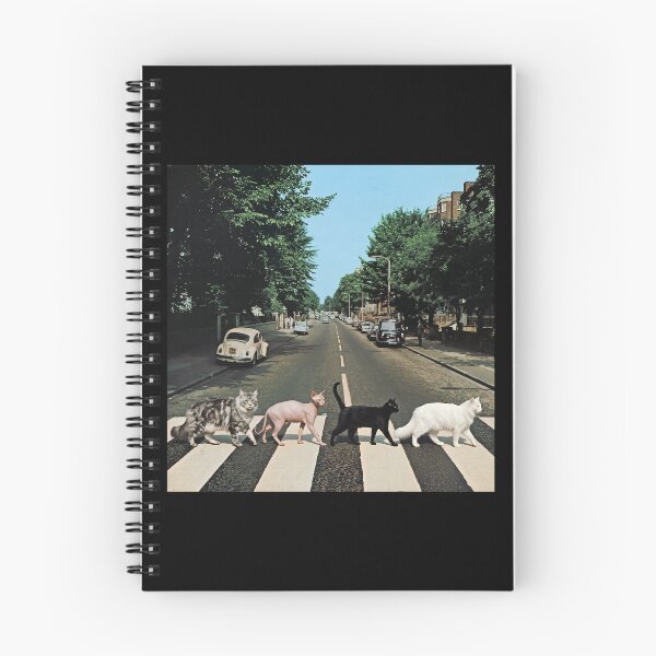 Item preview, Abbey Road Cat Shirt Funny Cat Meme T-Shirt Beatles Parody Tee Classic Rock Music Lover Gift Cute Animal Top Sarcastic Cat Fan designed and sold by Off-Road-Zone.