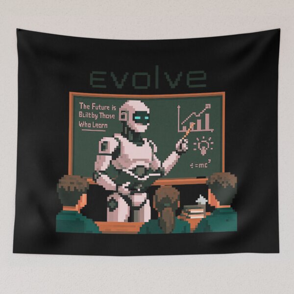 Item preview, Humanoid Robot Evolution T-Shirt | Future of AI & Human Innovation designed and sold by TEEJAMBOREE.