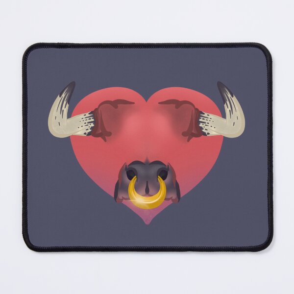 Item preview, Bull Hearted designed and sold by Doob's Doodles.