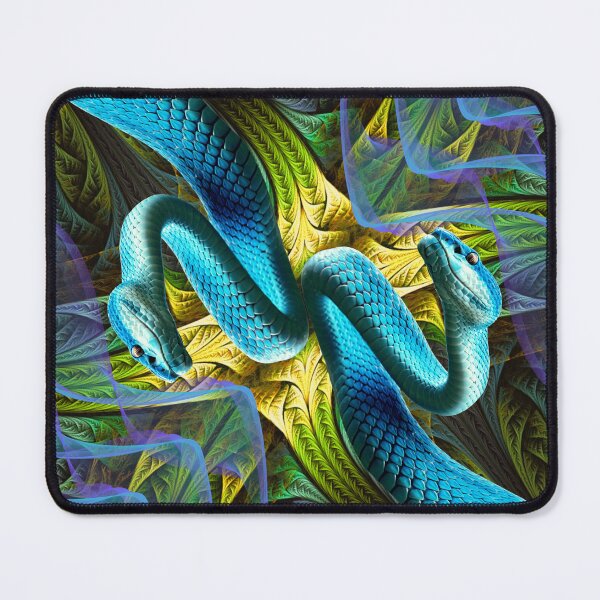 Item preview, Blue Snake Awakening designed and sold by chantalittah.