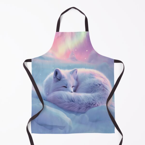 Item preview, Arctic Fox Resting in Snow designed and sold by GuildedWordGraphics.