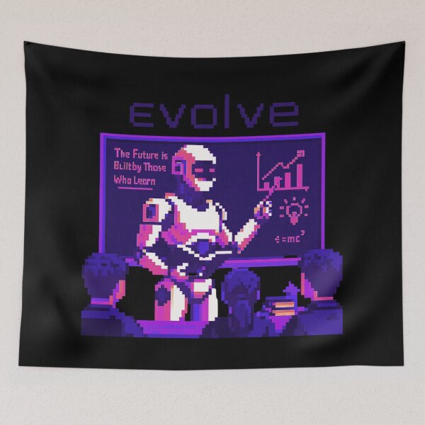 Item preview, Humanoid Robot Evolution T-Shirt | Future of AI & Human Innovation designed and sold by TEEJAMBOREE.