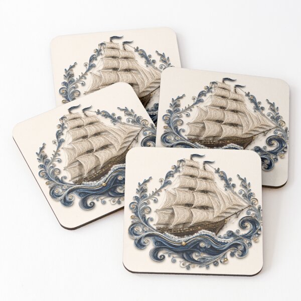 Item preview, Maritime Filigree Voyager designed and sold by 1Vision Design.