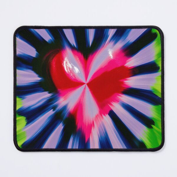 Item preview, Neon Heart Radial Energy Burst designed and sold by bubblegoth.