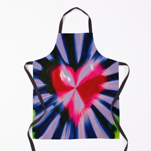 Item preview, Neon Heart Radial Energy Burst designed and sold by bubblegoth.
