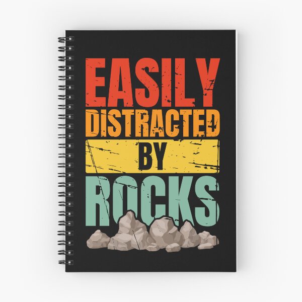 Item preview, Easily Distracted By Rocks designed and sold by Dondonmart.