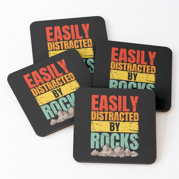 Item preview, Easily Distracted By Rocks designed and sold by Dondonmart.