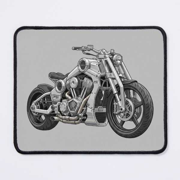 Item preview, Confederate P51 Combat Fighter Industrial Metallic Cruiser Illustration designed and sold by Motorline44.