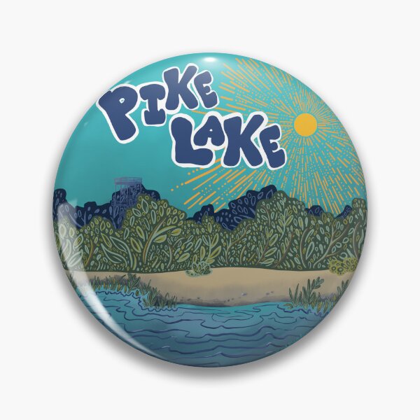 Item preview, Pike Lake, Wisconsin Afternoon Illustration designed and sold by CampK80.