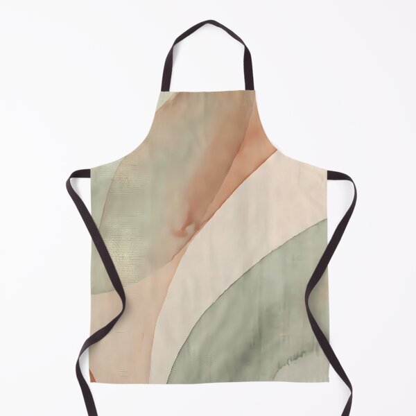Item preview, December Minimalist Sage Green Terracotta Abstract Wave Art designed and sold by ART ATTACK ZONE.