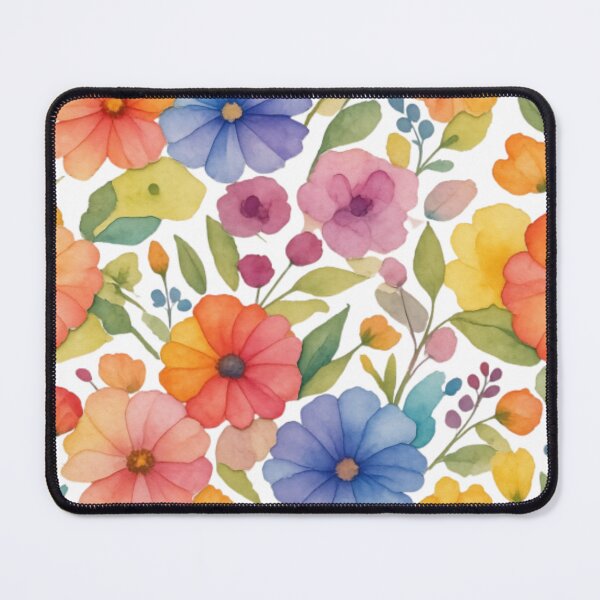 Item preview, Whimsical Watercolor Wildflower Meadow designed and sold by Rekline.