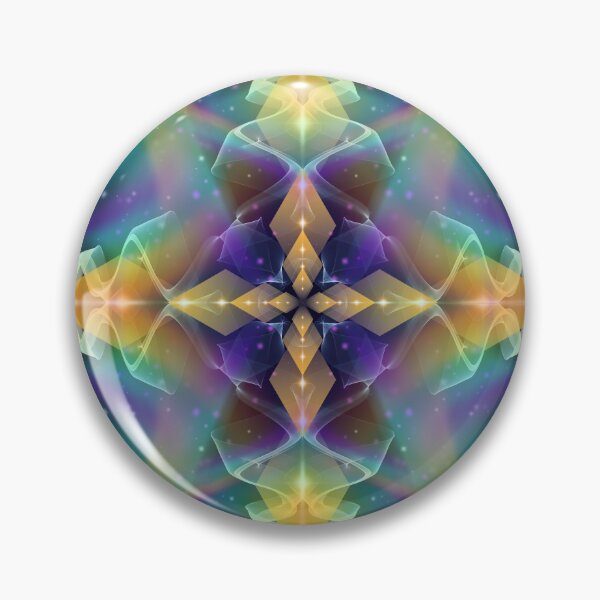Item preview, Cosmic Golden Light Mandala designed and sold by chantalittah.