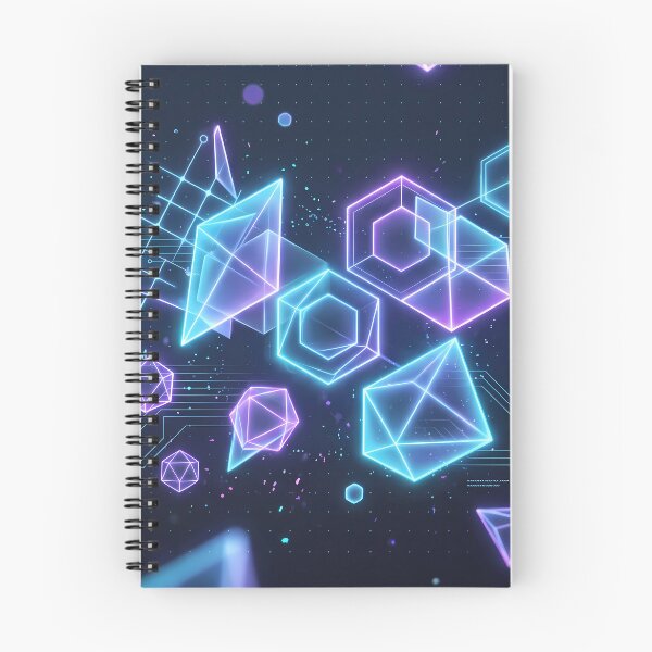 Item preview, Futuristic Cyberpunk Neon Grid Tech Interface Art designed and sold by ART ATTACK ZONE.