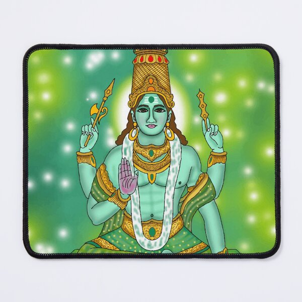 Item preview, Lord Budh Artwork | Mercury God Digital Art | Hindu Astrology Illustration designed and sold by Harshit_Digital_Arts.
