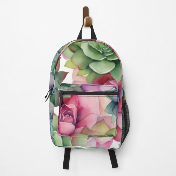 Item preview, Vibrant Watercolor Succulent Garden designed and sold by Rekline.