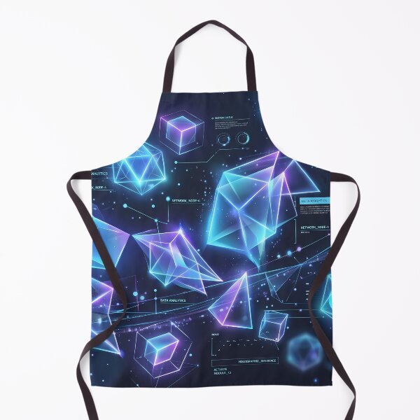 Item preview, MUSIC Futuristic Cyberpunk Neon Grid Tech Interface Art designed and sold by ART ATTACK ZONE.