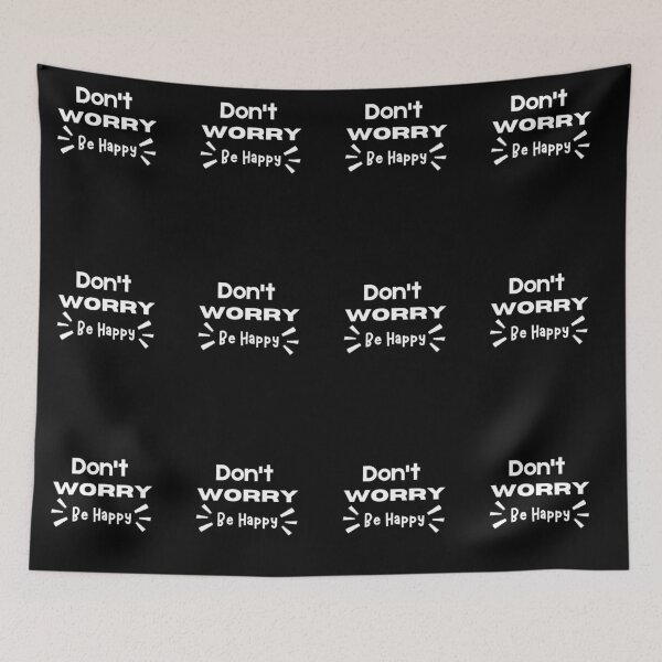 Item preview, Don't Worry; Be Happy designed and sold by Knowledge Kraft.
