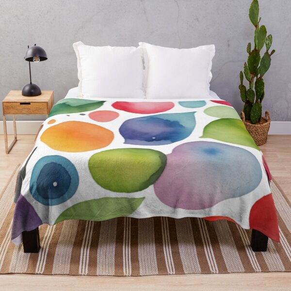 Item preview, Whimsical Watercolor Abstract Pebbles designed and sold by Rekline.