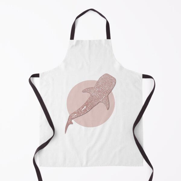 Item preview, Whale Shark Dusty Pink with Shadow designed and sold by SeaLarkArt.
