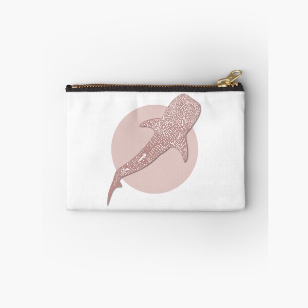 Item preview, Whale Shark Dusty Pink with Shadow designed and sold by SeaLarkArt.