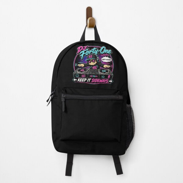 Item preview, 41 (forty-ooooone) SIDEWAYS SOCIETY COLLECTION - DJ COLLECTION - DJ Forty-One - Cartoon DJ dropping the beat - Keep It Sideways designed and sold by WheelieGdArt.