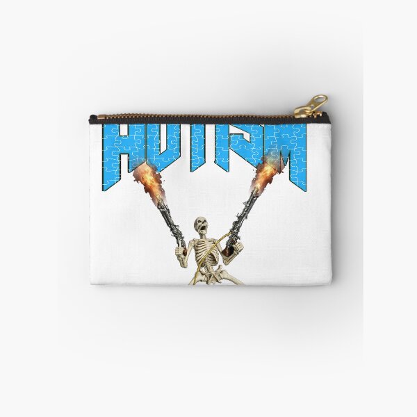 Item preview, Weapons Grade Autism Skeleton with Guns!!  designed and sold by GlowFYourself.