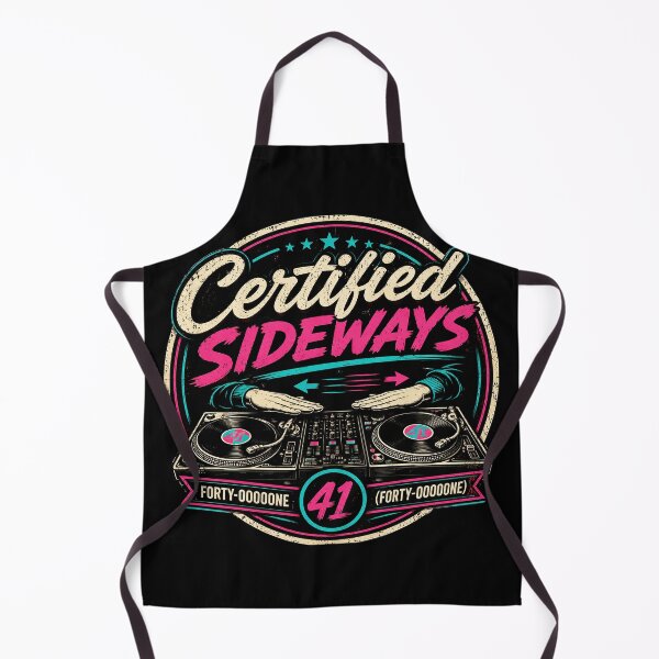 Item preview, 41 (forty-ooooone) SIDEWAYS SOCIETY COLLECTION - DJ COLLECTION - Certified Sideways - Vibe Turntables Hands moving left and right designed and sold by WheelieGdArt.